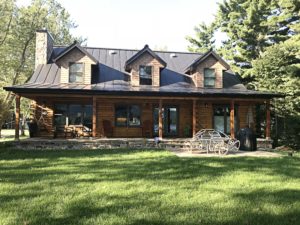 prefab log homes