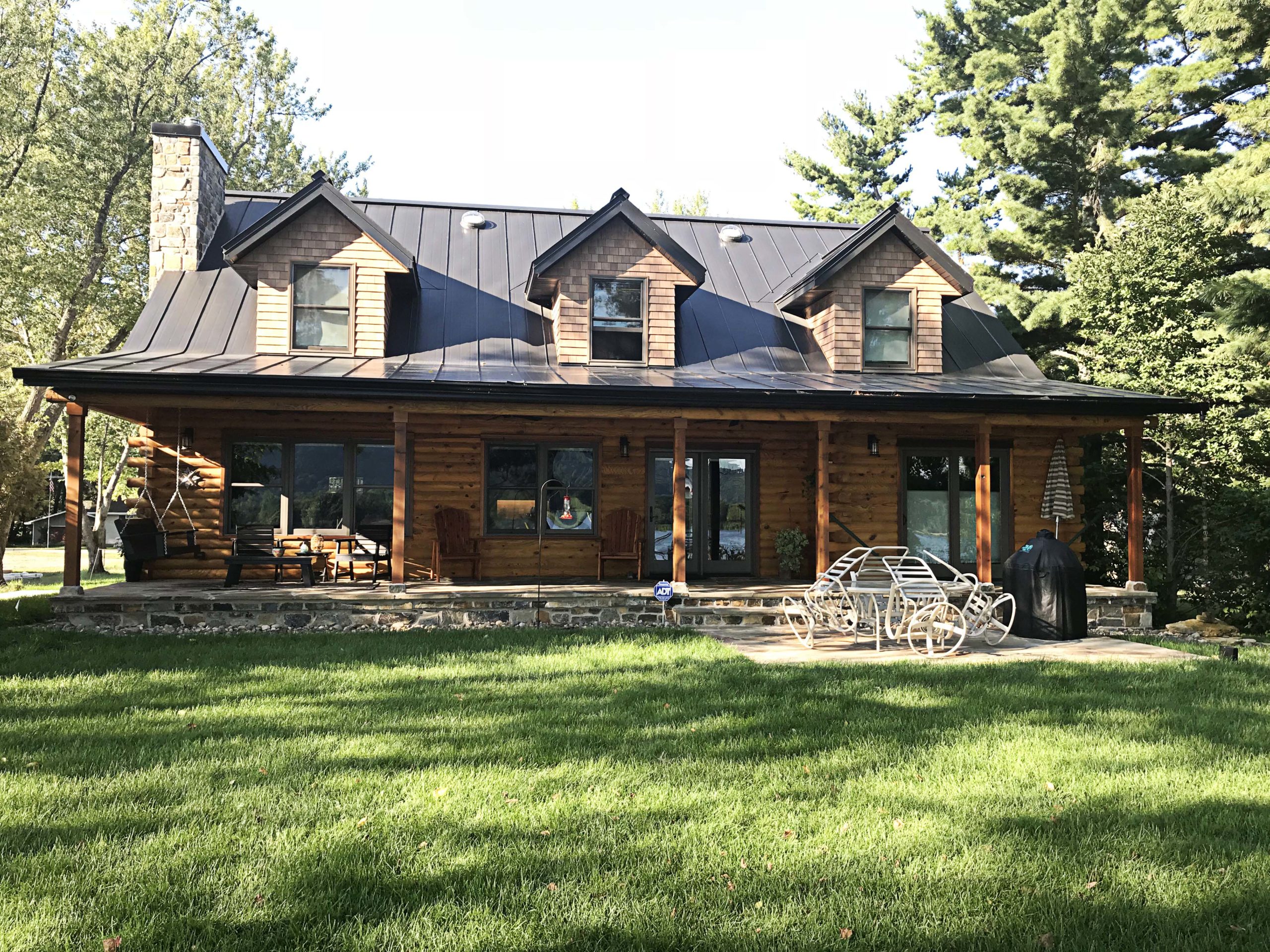 prefab log homes